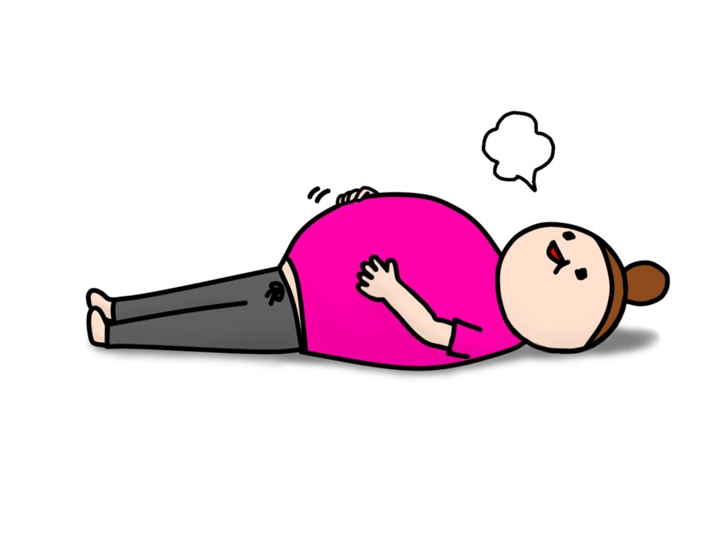 満腹の女性 戸田市 | 戸田公園 | 戸田パーソナルジム | 戸田市パーソナルジム | 戸田公園パーソナルジム